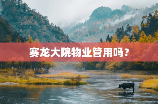赛龙大院物业管用吗？