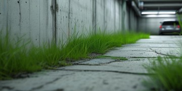 地下车库物业可以放杂草吗？
